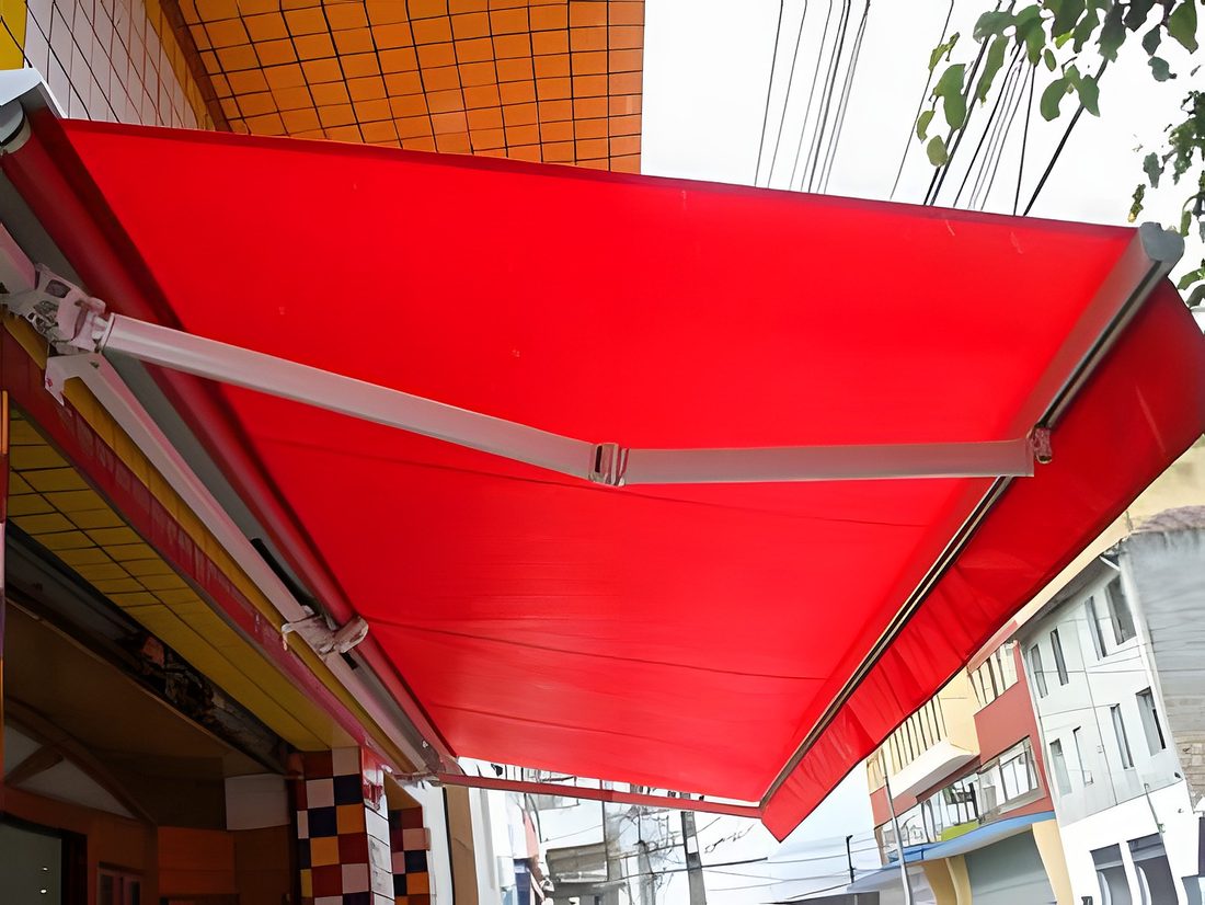 Obra de toldos da Dinâmica Toldos em Brasília 1