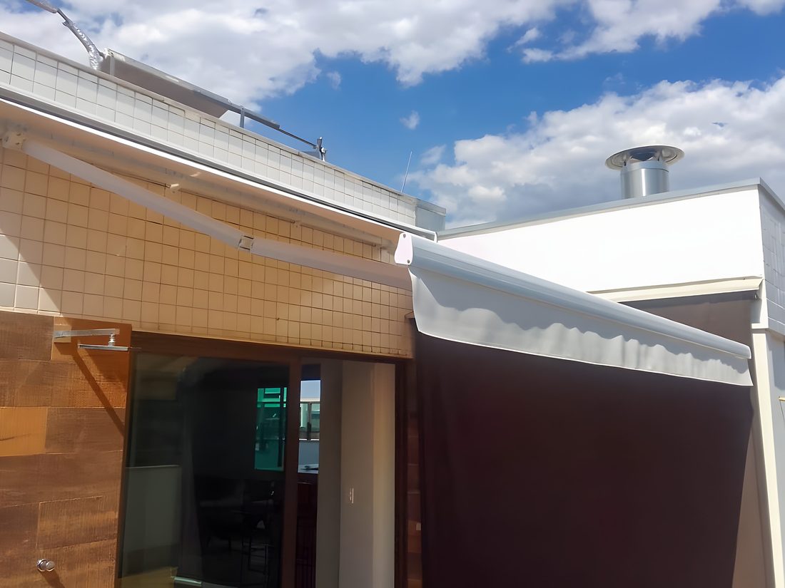 Obra de toldos da Dinâmica Toldos em Brasília 2