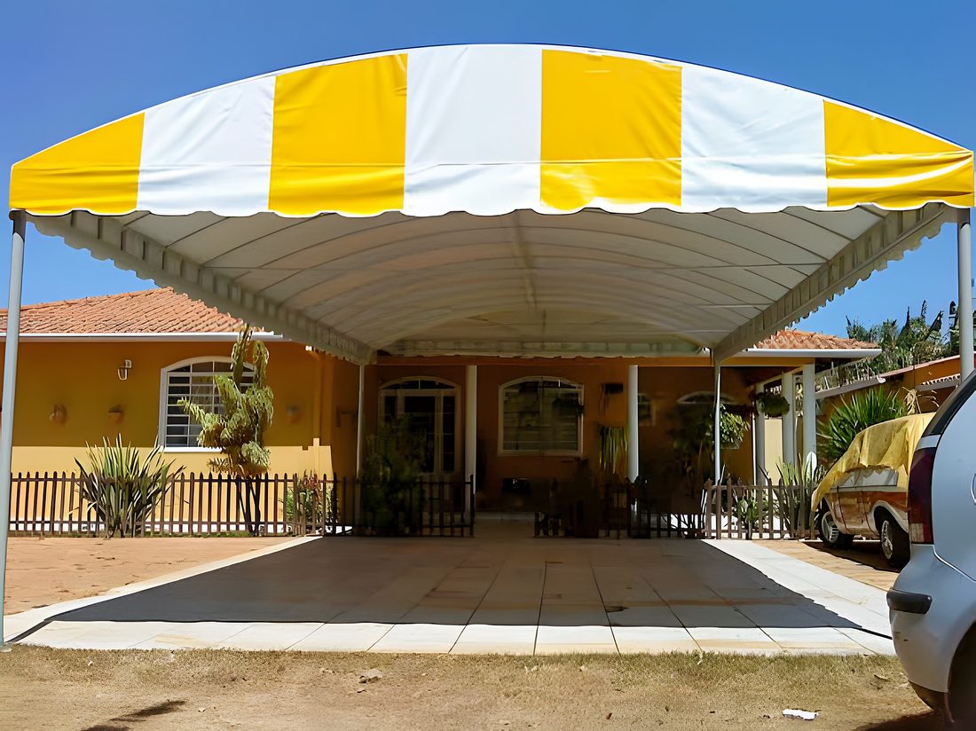 Obra de toldos da Dinâmica Toldos em Brasília 5
